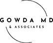 Gowda MD black circle header